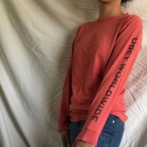 Obey Long Sleeve Tee